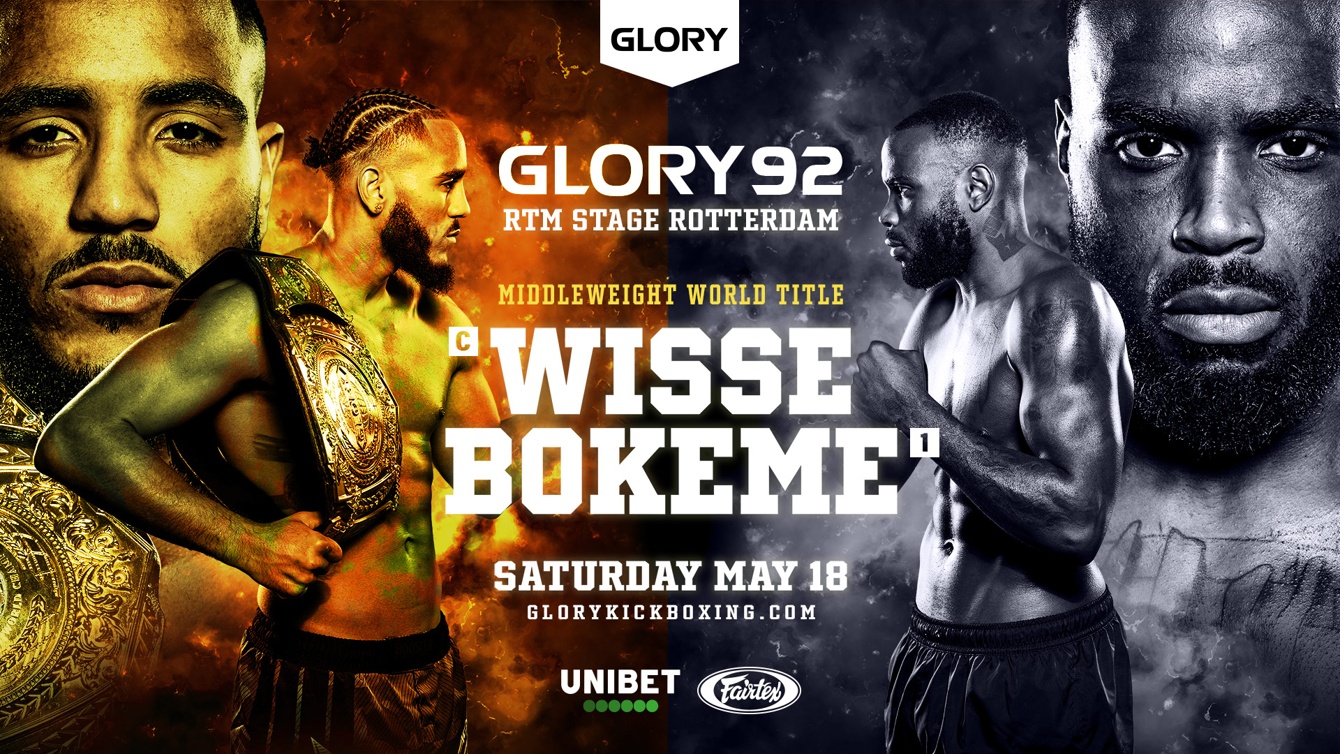 GLORY 92 Fight Card Complete - GLORY Kickboxing
