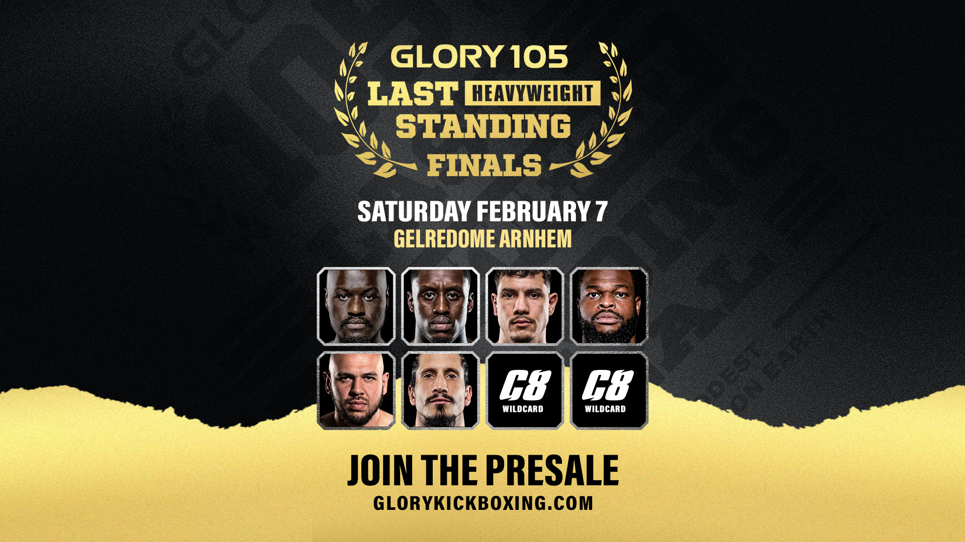 GLORY 105: Last Heavyweight Finals to Take Place February 7