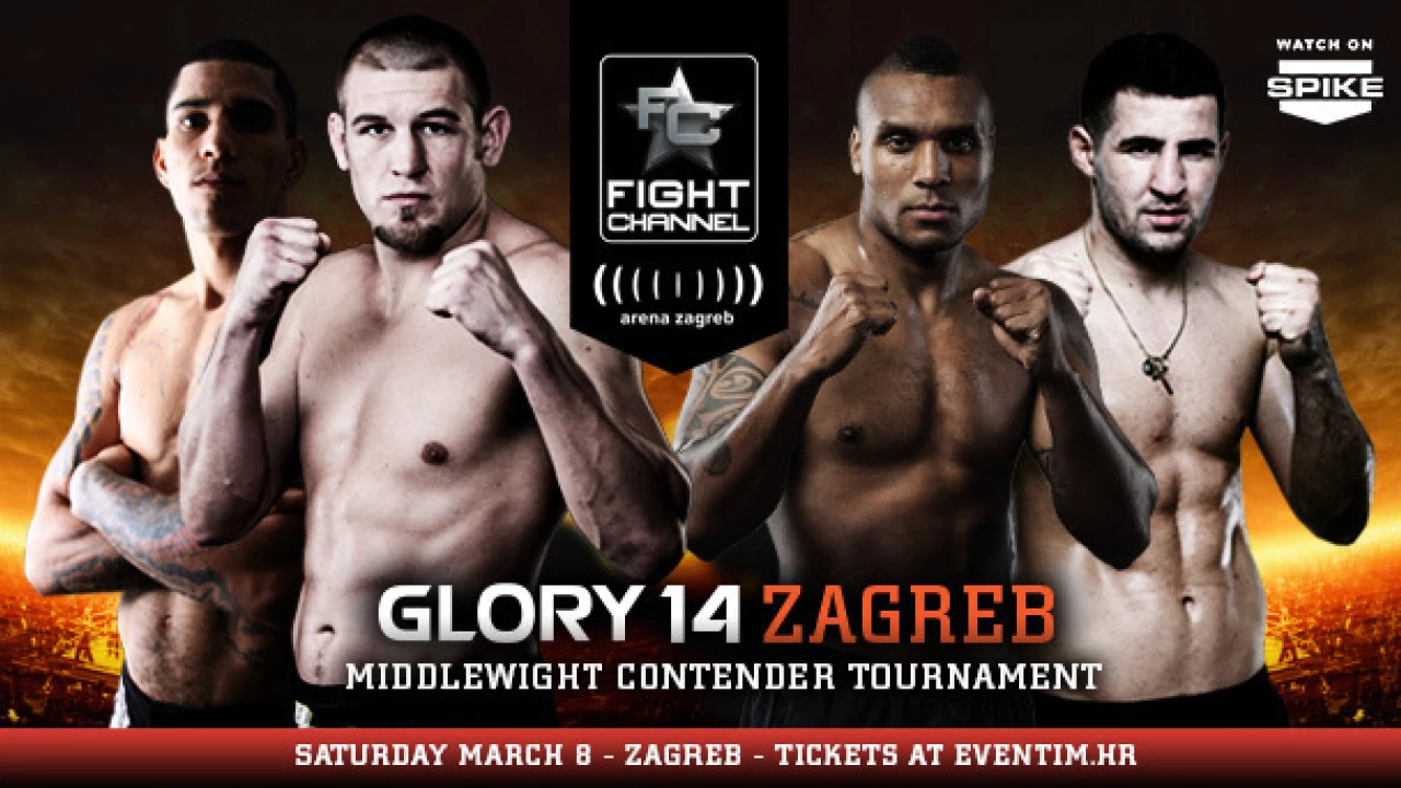 Middleweight Contender to be crowned at GLORY 14